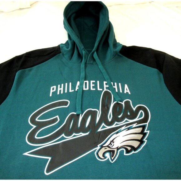 Philadelphia Eagles NFL G-III Men's Hoodie T Shirt Combo Green Black NWT - Picture 8 of 9
